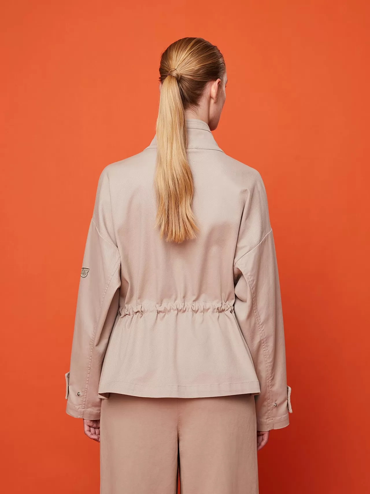 Damen AlphaTauri Wasserabweisende Baumwolljacke